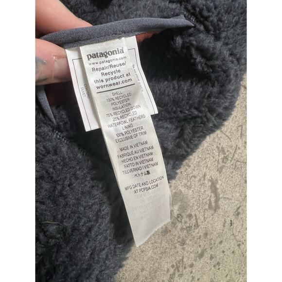 Patagonia Reversible Bivy Down Vest Mens M RARE‎ NWT Fox Red Sold Out Online! - Picture 7 of 9